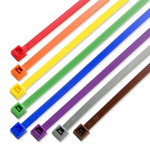 Colored Plastic Cable Ties